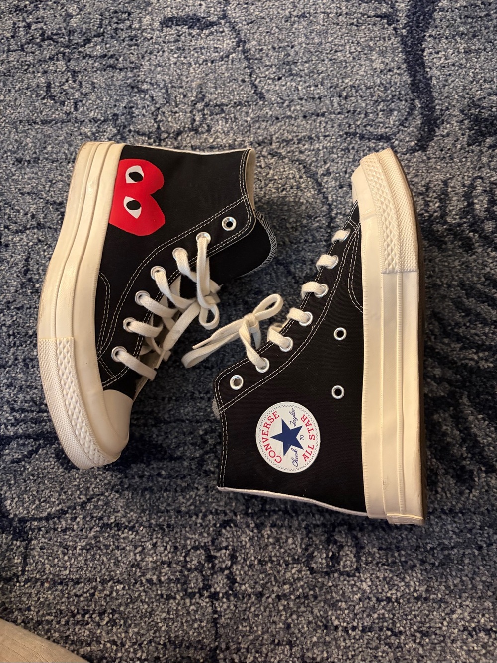 Comme des garçons PLAY converse chuck taylors - Picture 3 of 5